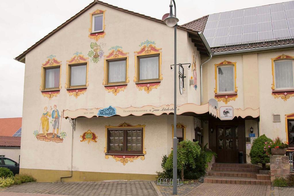 Traditionsgasthof Zum Luedertal Bimbach المظهر الخارجي الصورة